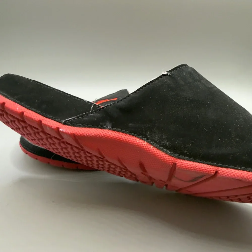 Jordan Hydro V Retro Slide Sandals Mens Size 7 Black Red Athletic Lightweight